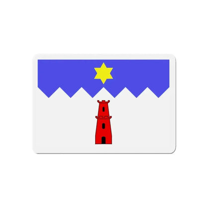 Flag of Gharb Malta - Refrigerator Magnet - The Sticker Space