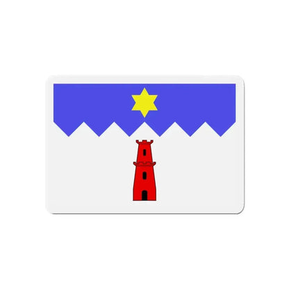 Flag of Gharb Malta - Refrigerator Magnet - The Sticker Space