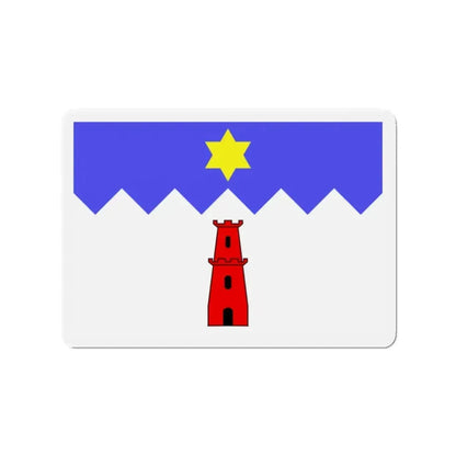 Flag of Gharb Malta - Refrigerator Magnet - The Sticker Space
