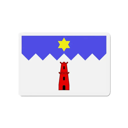 Flag of Gharb Malta - Refrigerator Magnet - The Sticker Space