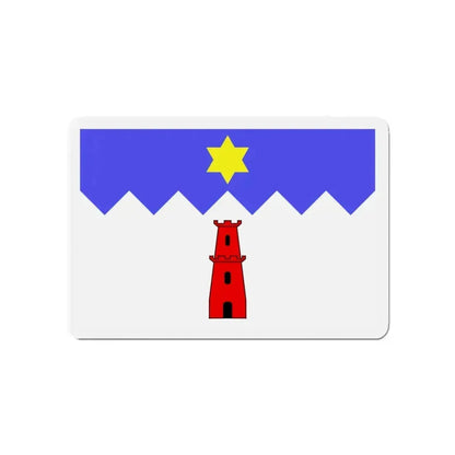 Flag of Gharb Malta - Refrigerator Magnet - The Sticker Space