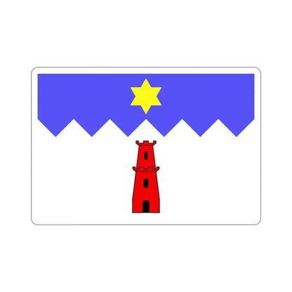 Flag of Gharb Malta STICKER Vinyl Die-Cut Decal 6 Inch - The Sticker Space