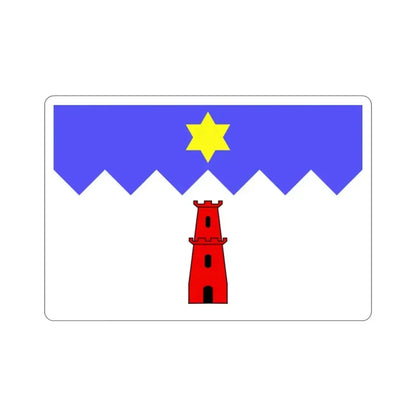 Flag of Gharb Malta STICKER Vinyl Die-Cut Decal - The Sticker Space