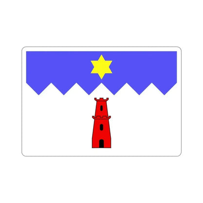 Flag of Gharb Malta STICKER Vinyl Die-Cut Decal - The Sticker Space