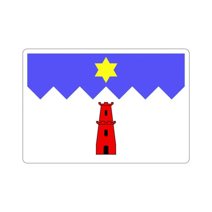 Flag of Gharb Malta STICKER Vinyl Die-Cut Decal - The Sticker Space