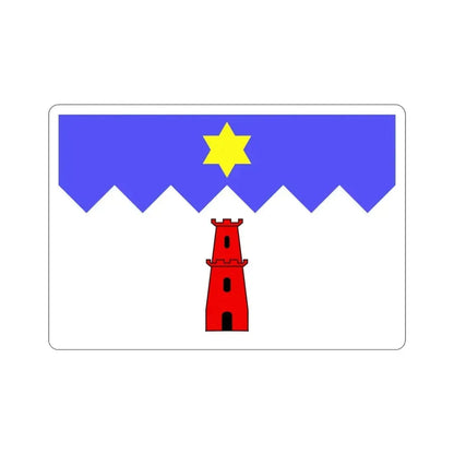 Flag of Gharb Malta STICKER Vinyl Die-Cut Decal - The Sticker Space