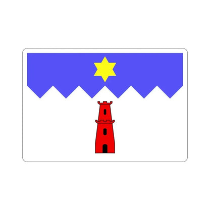 Flag of Gharb Malta STICKER Vinyl Die-Cut Decal - The Sticker Space