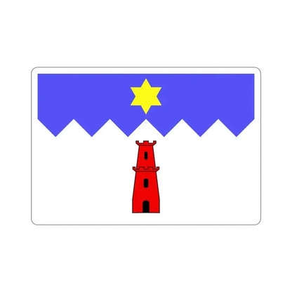 Flag of Gharb Malta STICKER Vinyl Die-Cut Decal - The Sticker Space