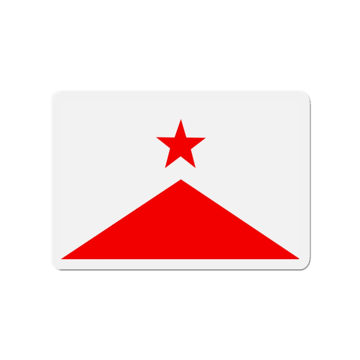 Flag of Għargħur Malta - Die-Cut Magnet-3" x 3"-The Sticker Space