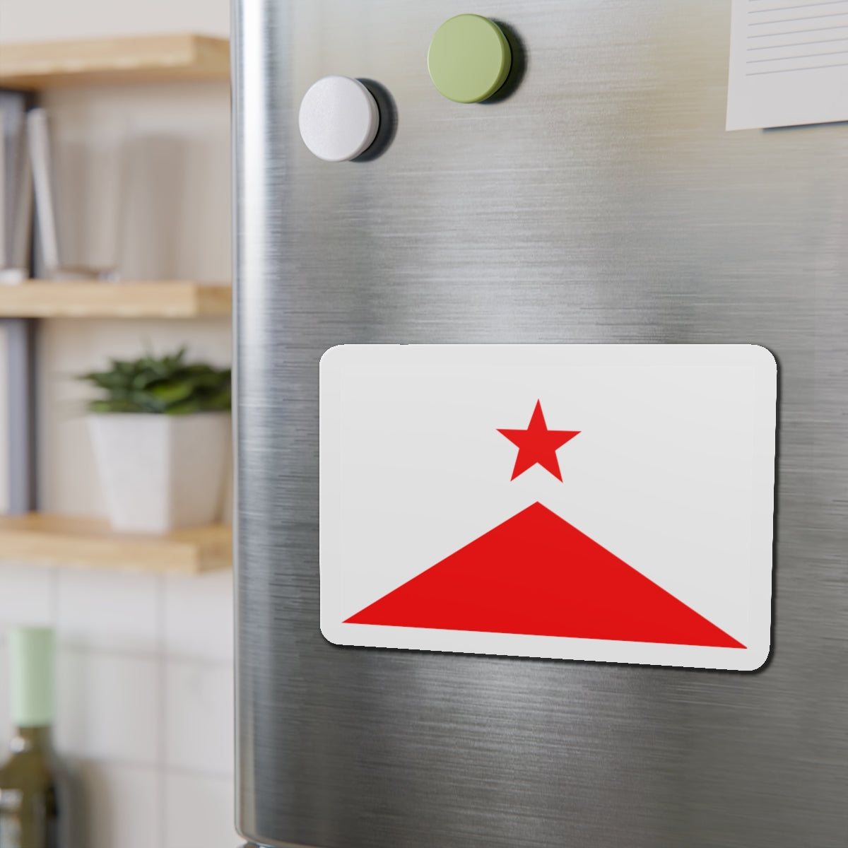 Flag of Għargħur Malta - Die-Cut Magnet-The Sticker Space