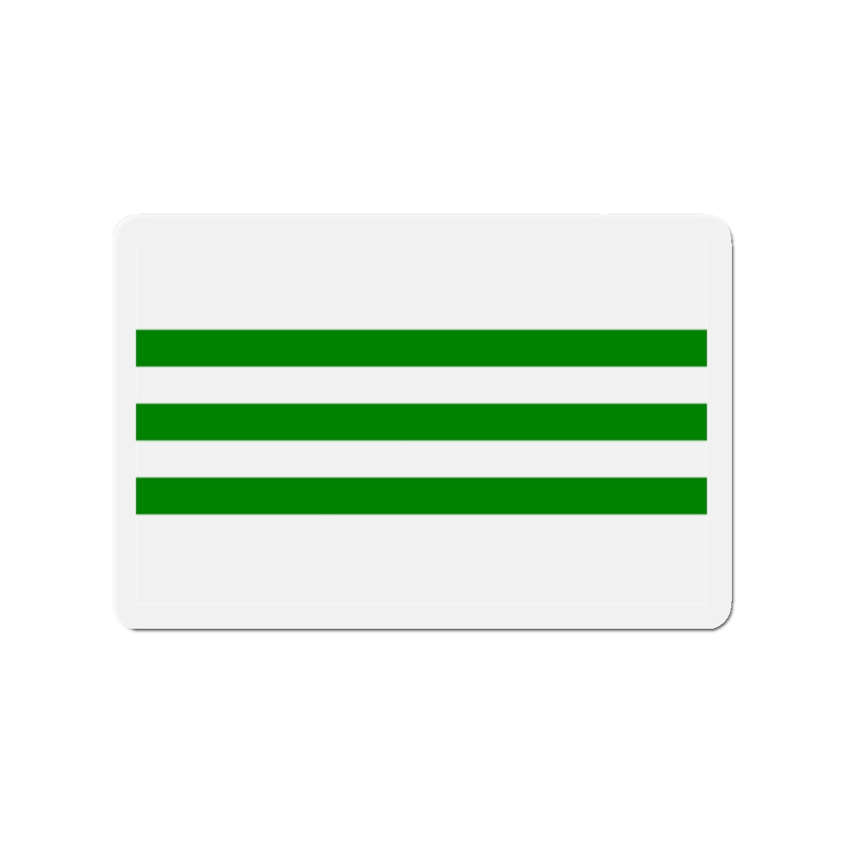 Flag of Għaxaq Malta - Die-Cut Magnet-2" x 2"-The Sticker Space