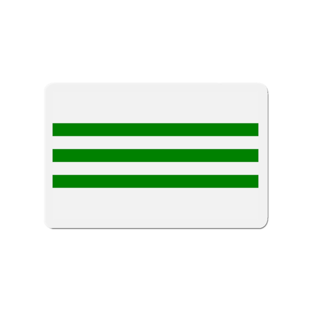 Flag of Għaxaq Malta - Die-Cut Magnet-3" x 3"-The Sticker Space