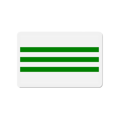 Flag of Għaxaq Malta - Die-Cut Magnet-3" x 3"-The Sticker Space