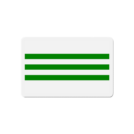 Flag of Għaxaq Malta - Die-Cut Magnet-6 × 6"-The Sticker Space