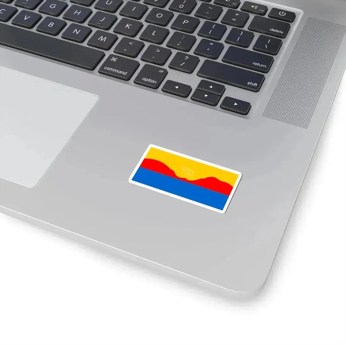 Flag of Gibsons British Columbia (Canada) STICKER Vinyl Kiss-Cut Decal - The Sticker Space
