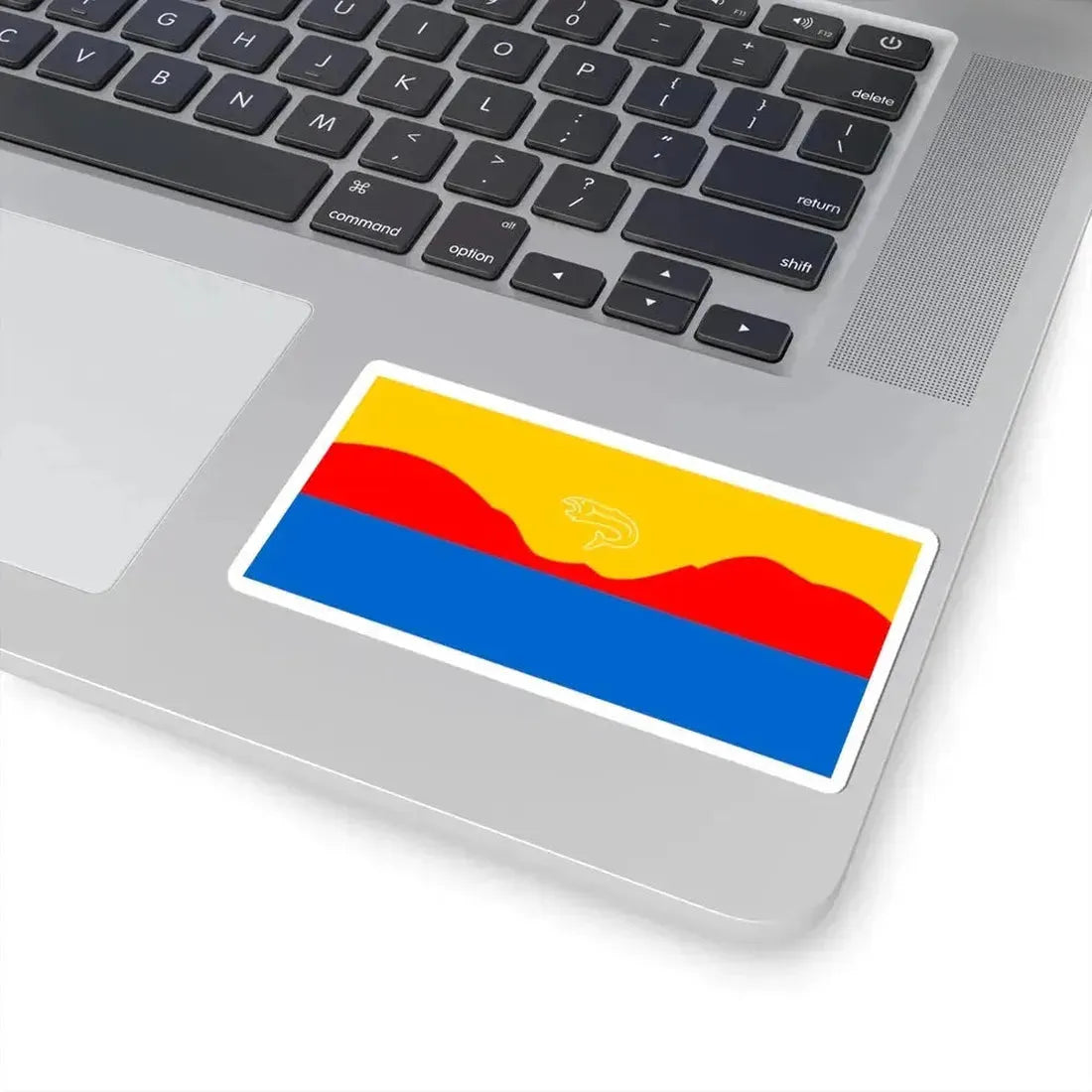 Flag of Gibsons British Columbia (Canada) STICKER Vinyl Kiss-Cut Decal - The Sticker Space