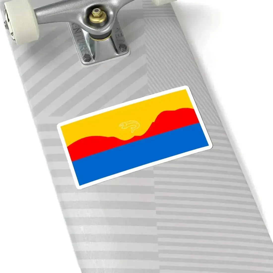 Flag of Gibsons British Columbia (Canada) STICKER Vinyl Kiss-Cut Decal - The Sticker Space