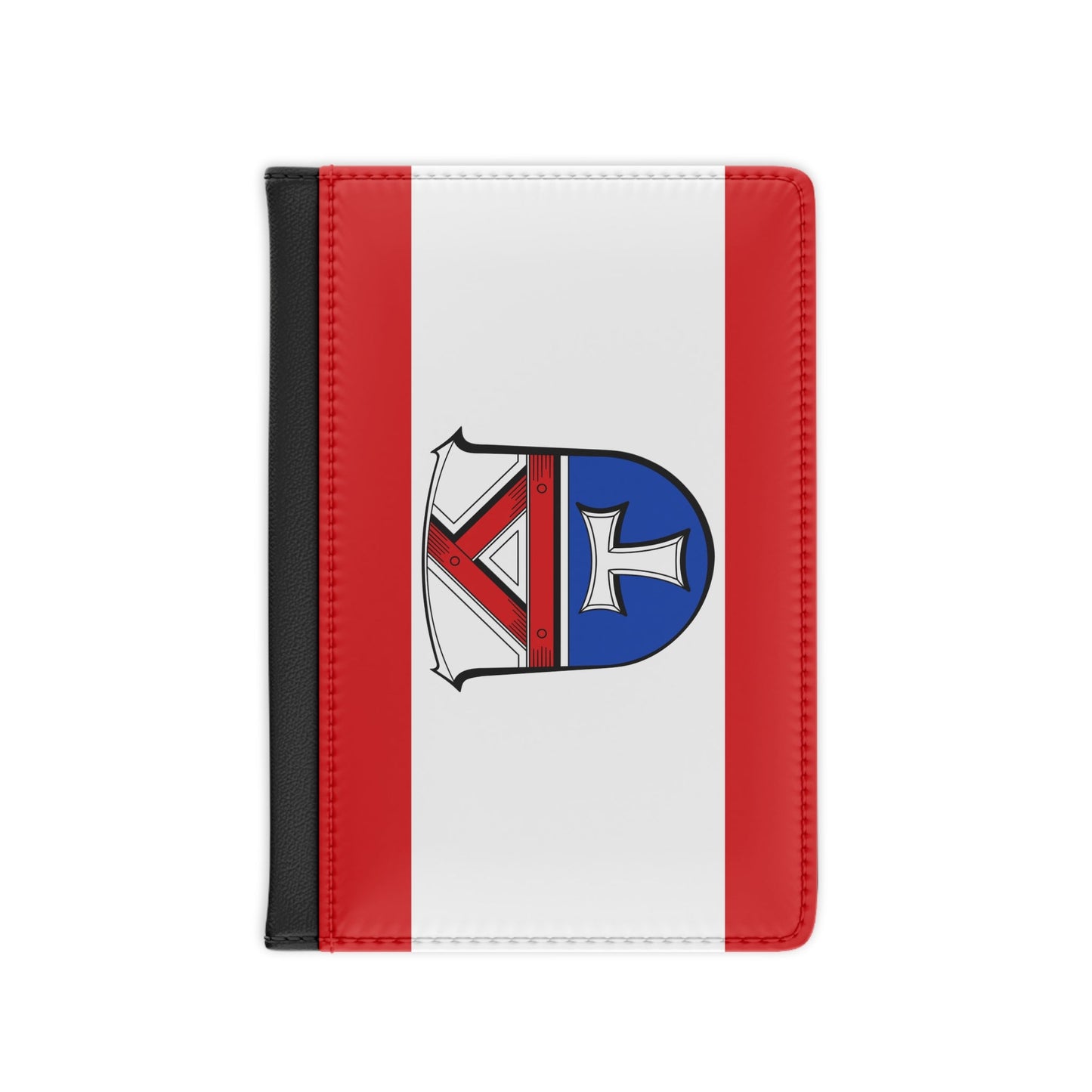 Flag of Gießen Germany - Passport Holder-3.9" x 5.8"-The Sticker Space