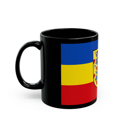 Flag of Gifhorn Germany - Black Coffee Mug-The Sticker Space