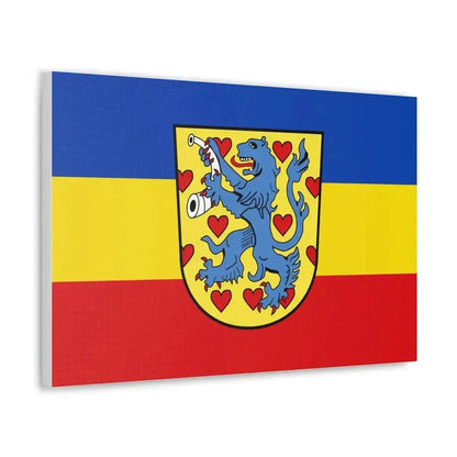 Flag of Gifhorn Germany - Canvas Wall Art - The Sticker Space