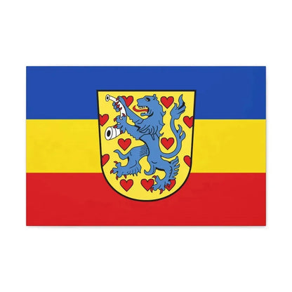 Flag of Gifhorn Germany - Canvas Wall Art - The Sticker Space