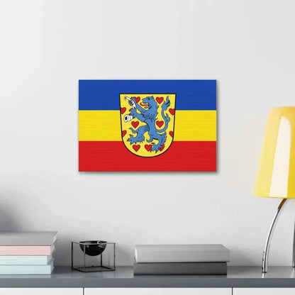 Flag of Gifhorn Germany - Canvas Wall Art - The Sticker Space