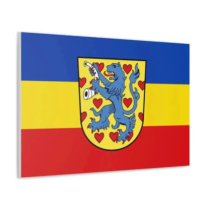 Flag of Gifhorn Germany - Canvas Wall Art - The Sticker Space