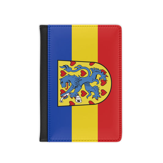 Flag of Gifhorn Germany - Passport Holder-3.9" x 5.8"-The Sticker Space