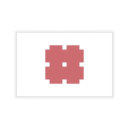 Flag of Gifu Gifu Japan - STICKER Vinyl Kiss-Cut Decal 2 Inch Transparent - The Sticker Space