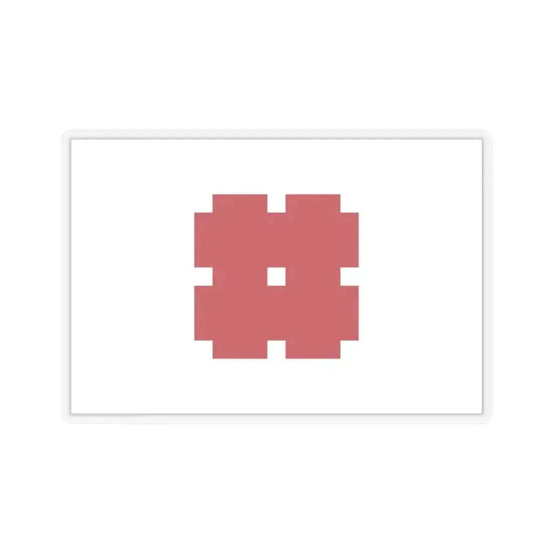 Flag of Gifu Gifu Japan - STICKER Vinyl Kiss-Cut Decal 6 Inch Transparent - The Sticker Space