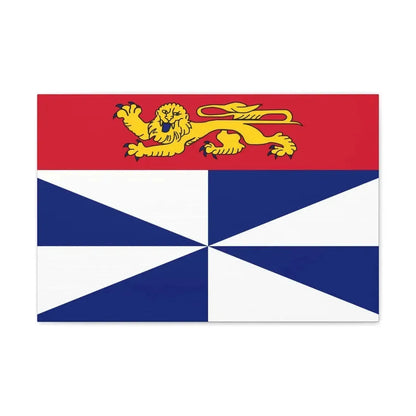 Flag of Gironde France 2 - Canvas Wall Art 24″ x 16″ 1.25" - The Sticker Space