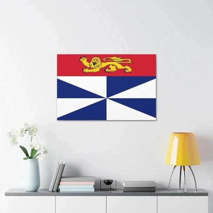 Flag of Gironde France 2 - Canvas Wall Art - The Sticker Space