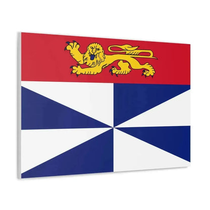 Flag of Gironde France 2 - Canvas Wall Art - The Sticker Space
