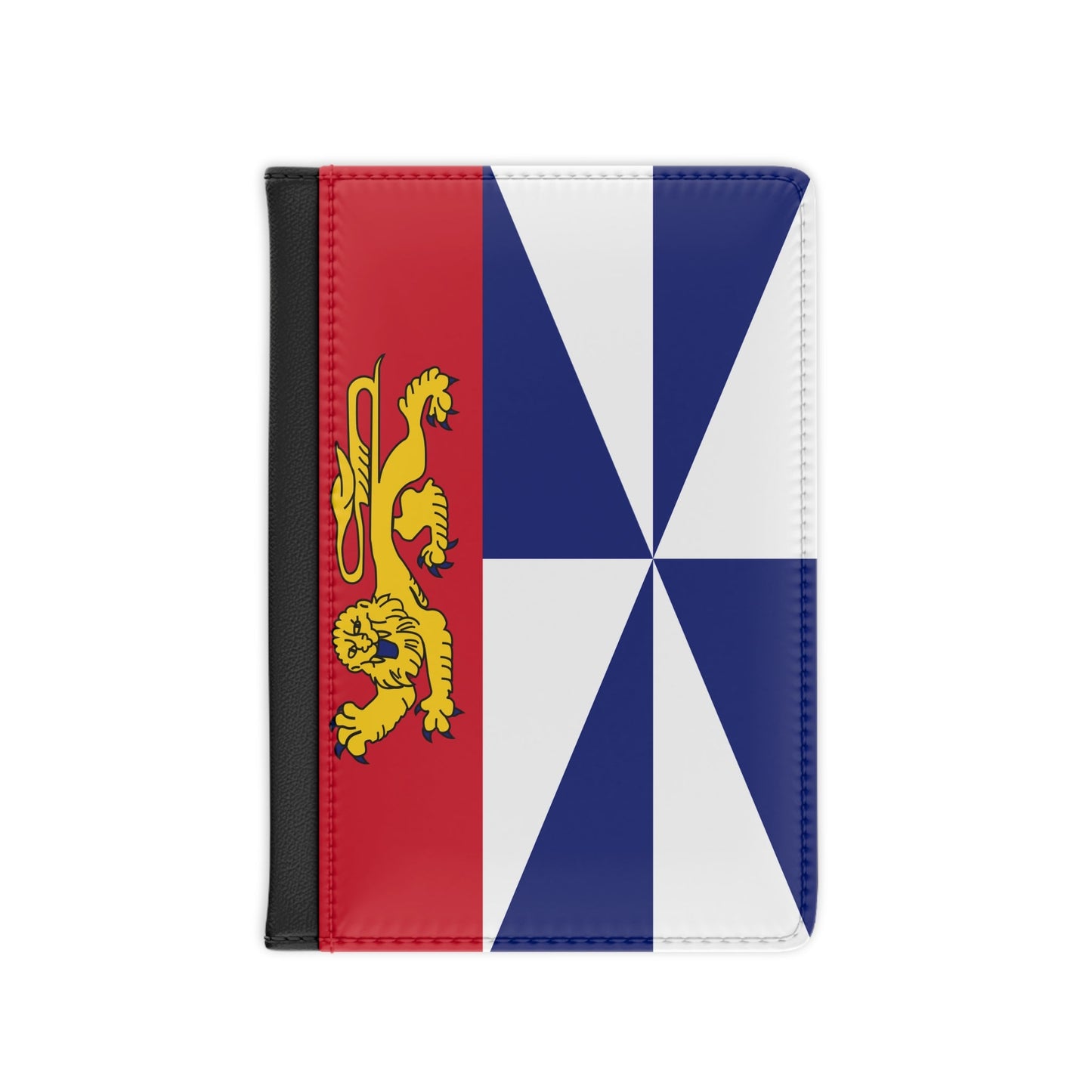 Flag of Gironde France 2 - Passport Holder-3.9" x 5.8"-The Sticker Space