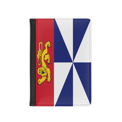 Flag of Gironde France 2 - Passport Holder-3.9" x 5.8"-The Sticker Space