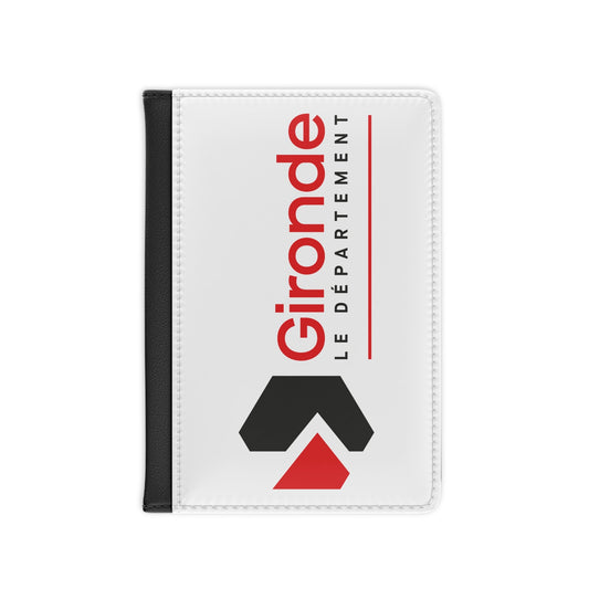 Flag of Gironde France - Passport Holder-3.9" x 5.8"-The Sticker Space