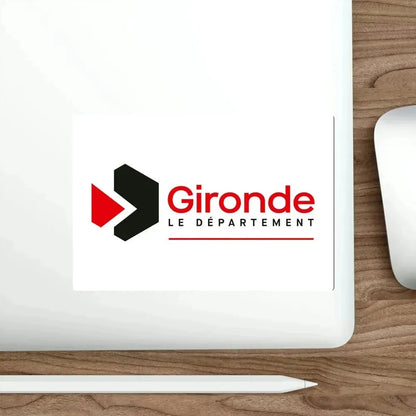 Flag of Gironde France STICKER Vinyl Die-Cut Decal - The Sticker Space
