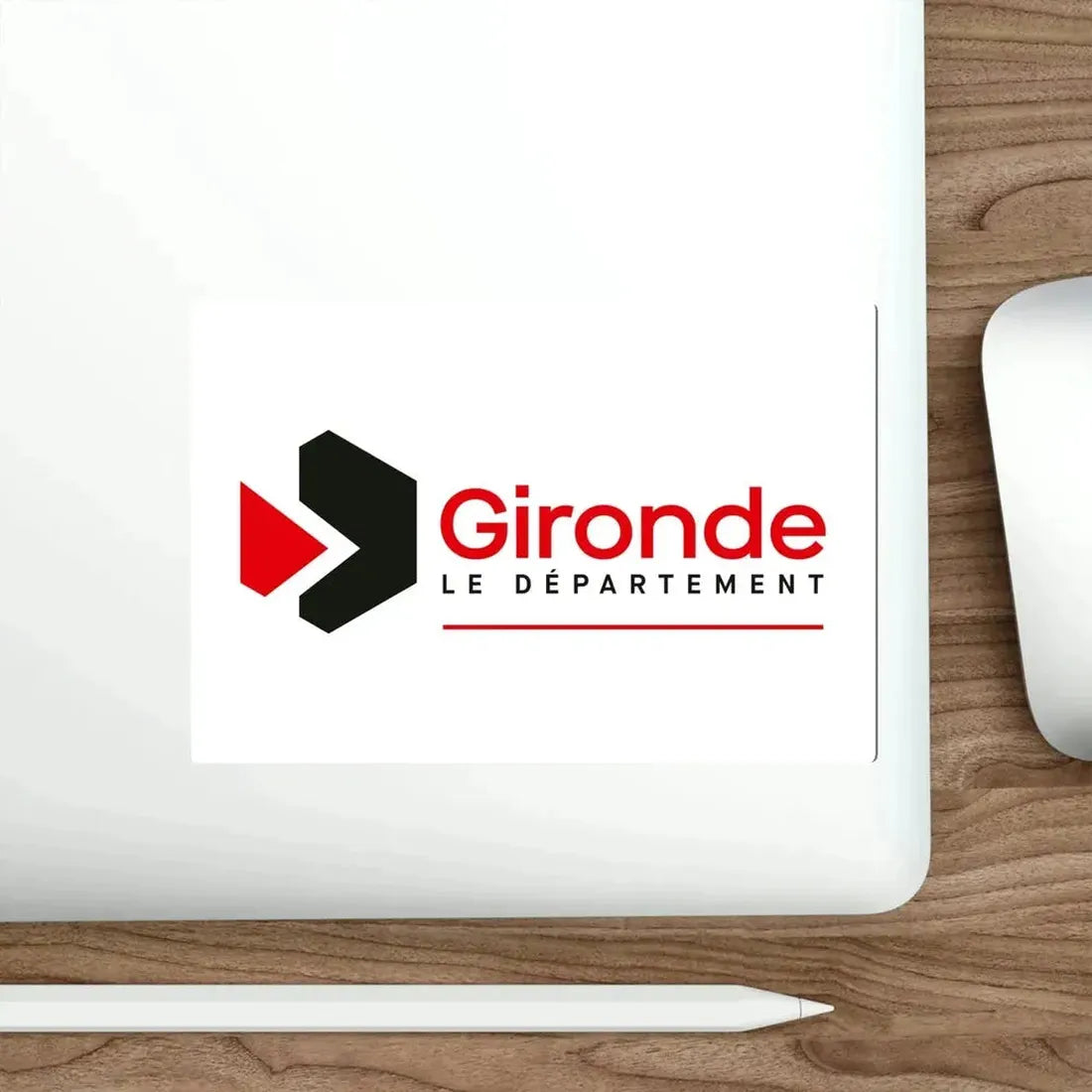 Flag of Gironde France STICKER Vinyl Die-Cut Decal - The Sticker Space
