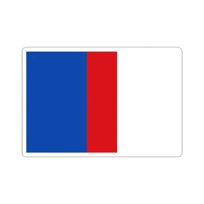 Flag of Glabbeek (Belgium) STICKER Vinyl Kiss-Cut Decal 3 Inch White - The Sticker Space