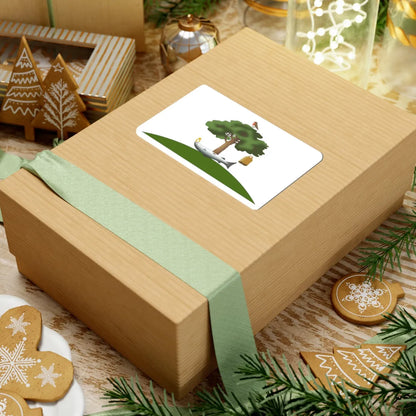 Flag of Glasgow (Scotland) STICKER Vinyl Kiss-Cut Decal - The Sticker Space