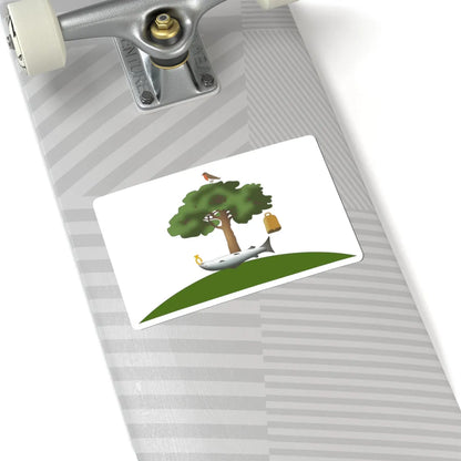 Flag of Glasgow (Scotland) STICKER Vinyl Kiss-Cut Decal - The Sticker Space