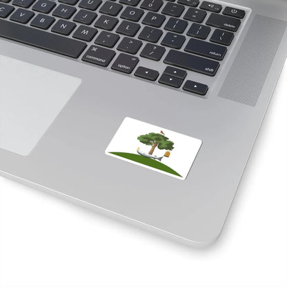 Flag of Glasgow (Scotland) STICKER Vinyl Kiss-Cut Decal - The Sticker Space