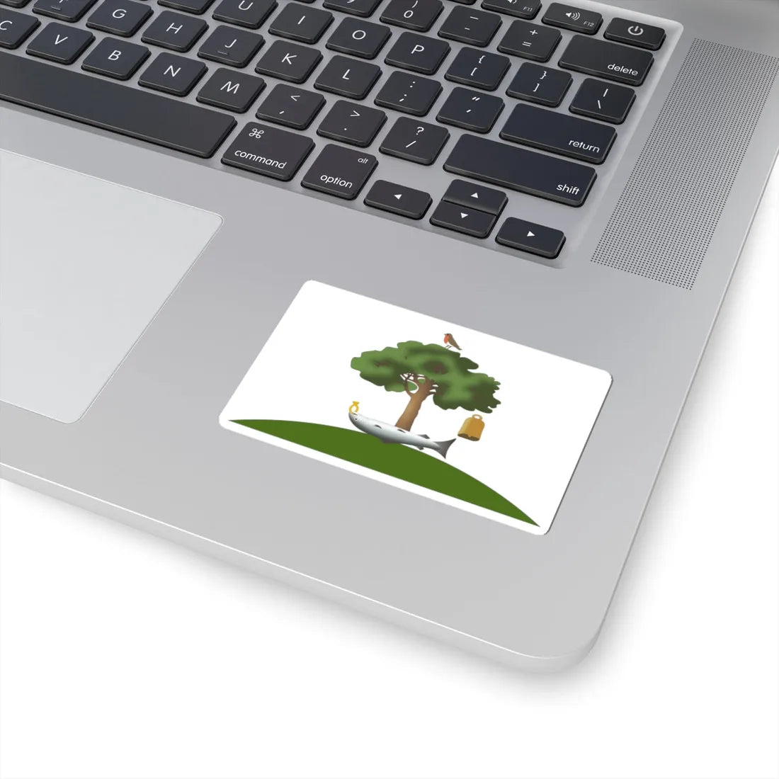 Flag of Glasgow (Scotland) STICKER Vinyl Kiss-Cut Decal - The Sticker Space