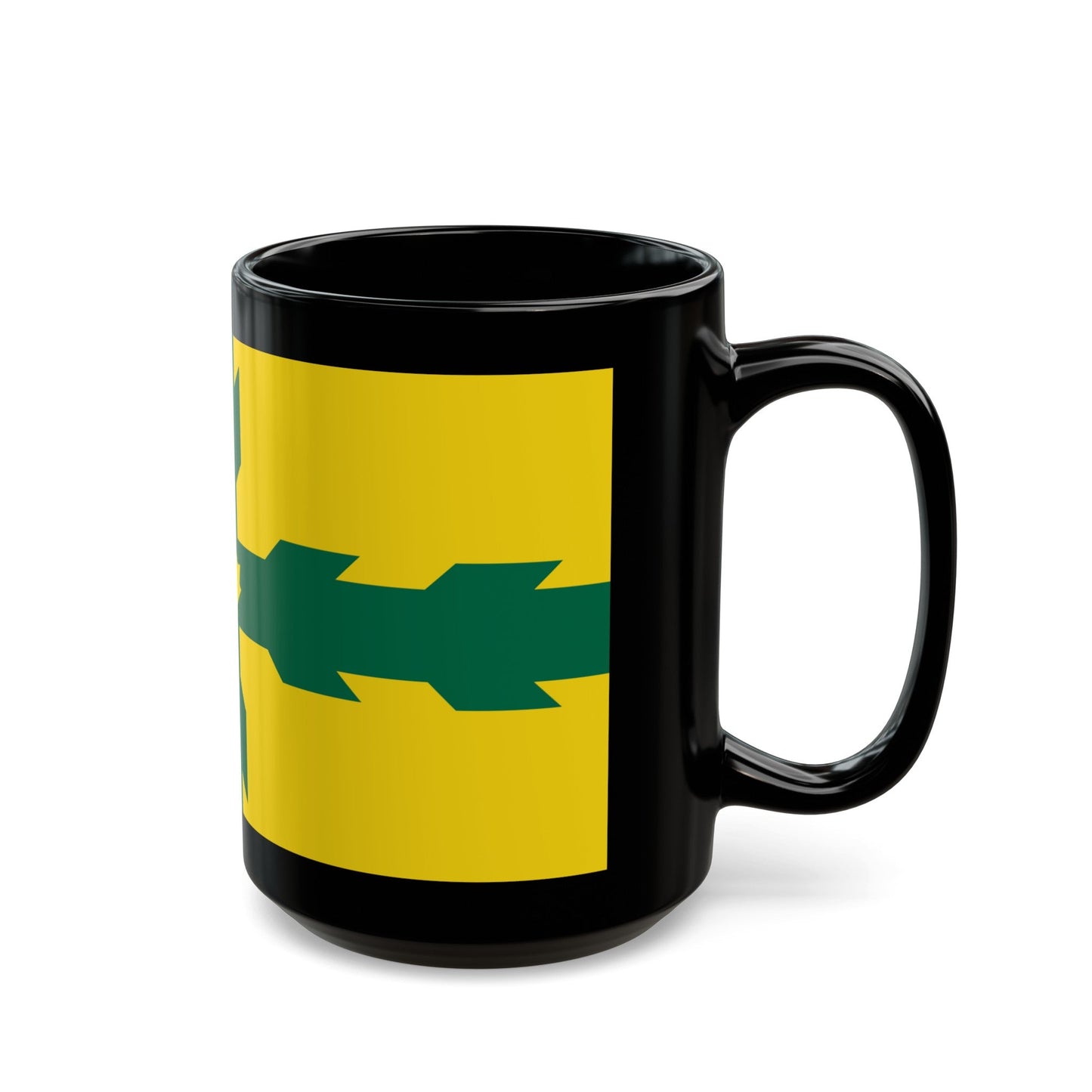 Flag of Gloucester Ontario Canada - Black Coffee Mug-The Sticker Space