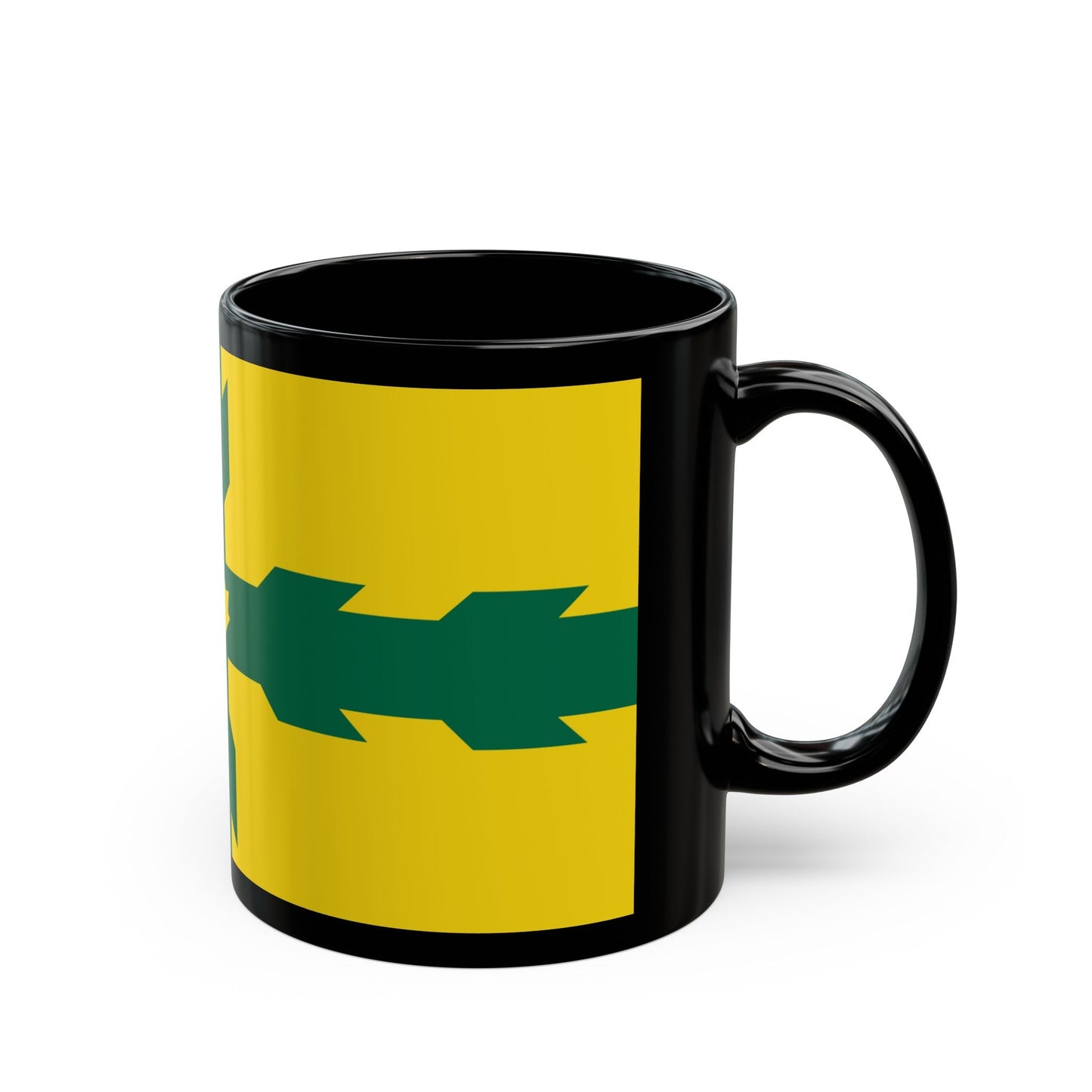 Flag of Gloucester Ontario Canada - Black Coffee Mug-The Sticker Space