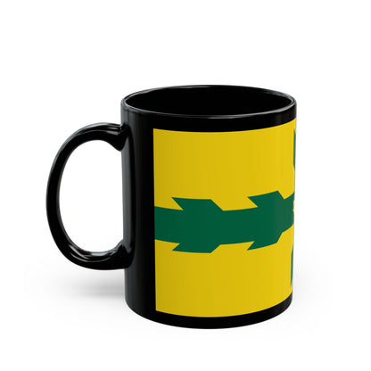 Flag of Gloucester Ontario Canada - Black Coffee Mug-The Sticker Space