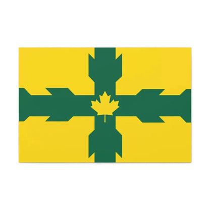 Flag of Gloucester Ontario Canada - Canvas Wall Art 30" x 20" 1.25" - The Sticker Space