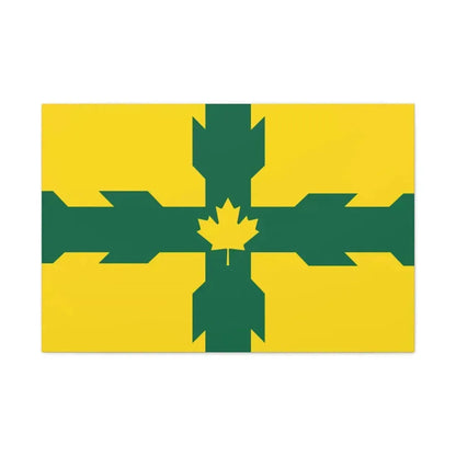 Flag of Gloucester Ontario Canada - Canvas Wall Art 36" x 24" 1.25" - The Sticker Space