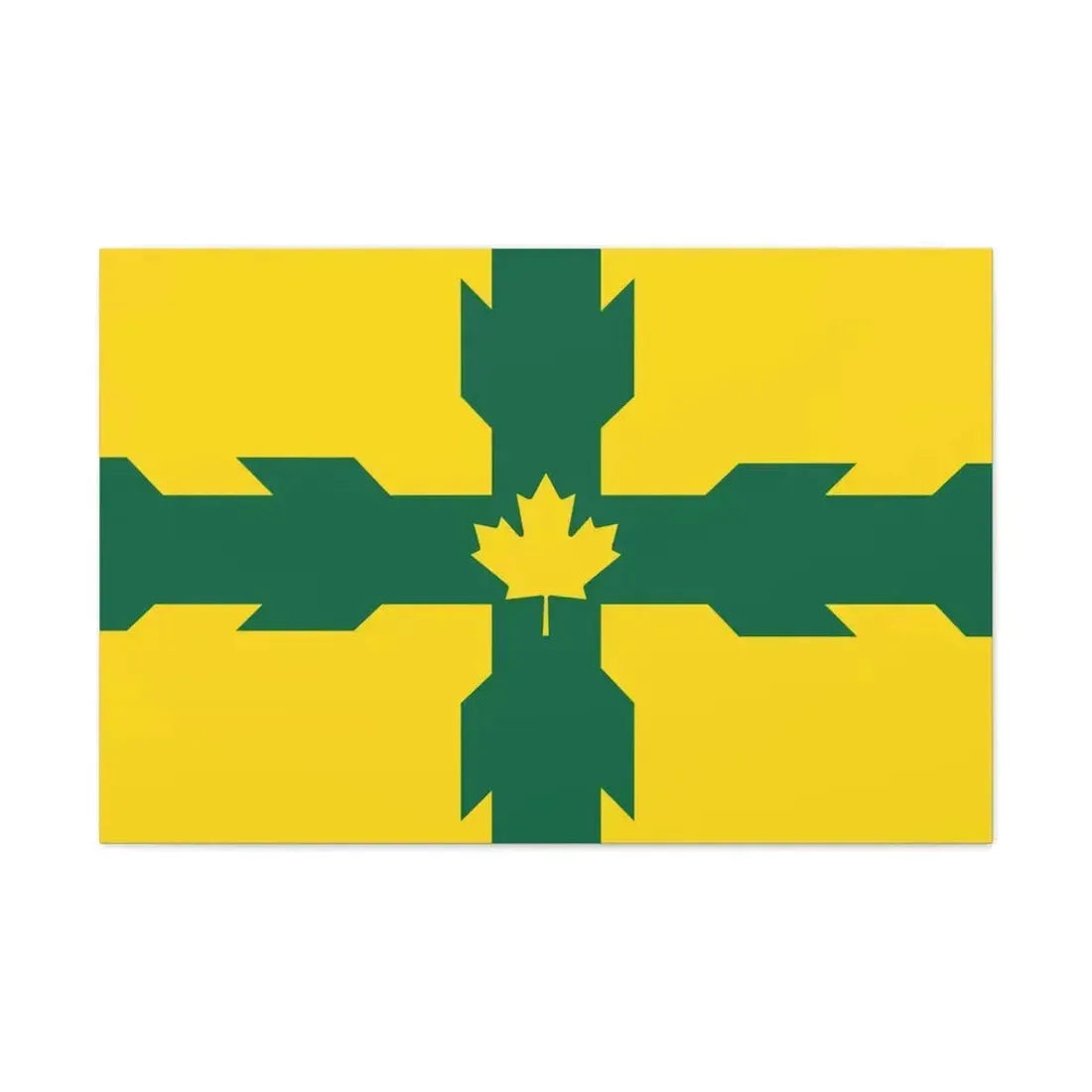 Flag of Gloucester Ontario Canada - Canvas Wall Art - The Sticker Space