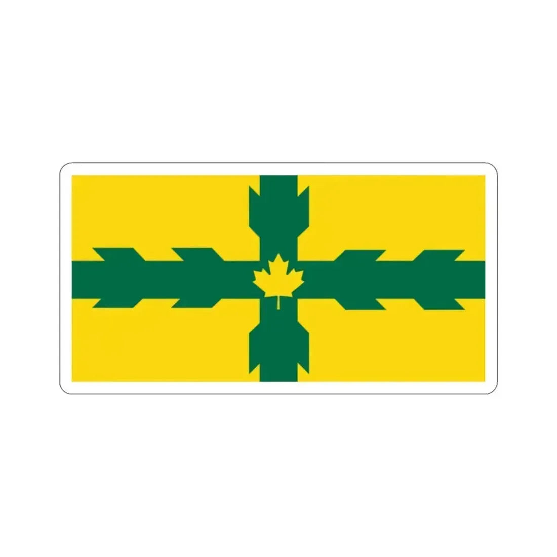 Flag of Gloucester Ontario Canada STICKER Vinyl Die-Cut Decal 2 Inch - The Sticker Space